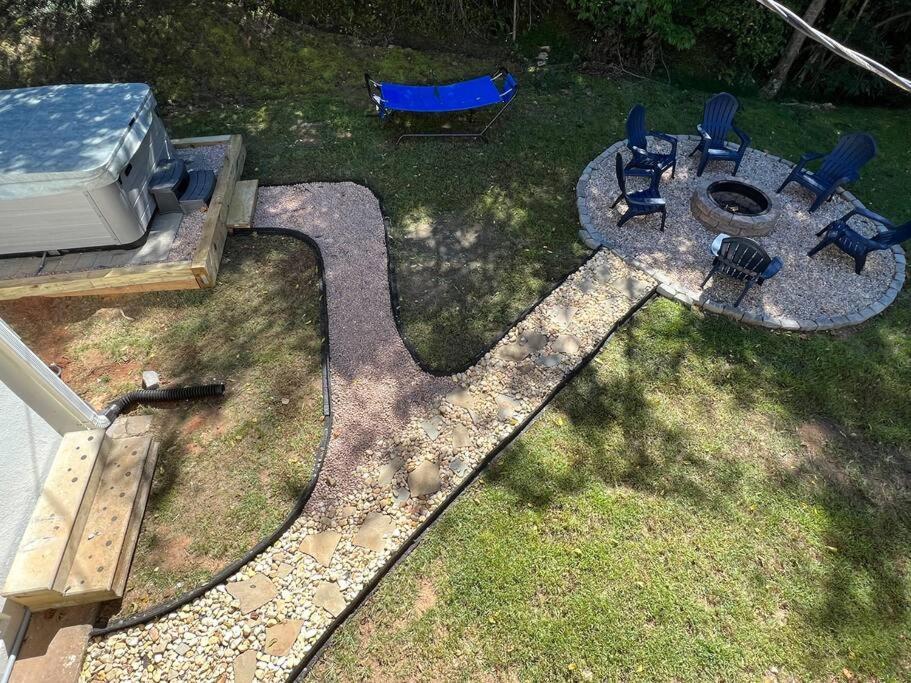Riverside Relaxer W/Hot Tub+Fire Pit +Wifi & View Franklin Kültér fotó