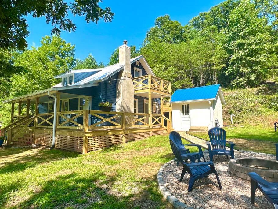 Riverside Relaxer W/Hot Tub+Fire Pit +Wifi & View Franklin Kültér fotó